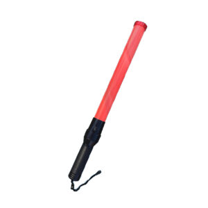 Bâton lumineux Trafic-Control rouge 54 cm