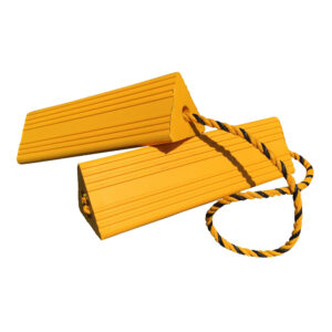Paire de cales avion en polyuréthane expansé jaune 45 cm 3,4 kg