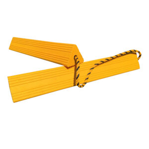 Paire de cales avion en polyuréthane expansé jaune 90 cm 6,5 kg