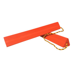 Paire de cales avion en polyuréthane expansé orange 90 cm 6,5 kg