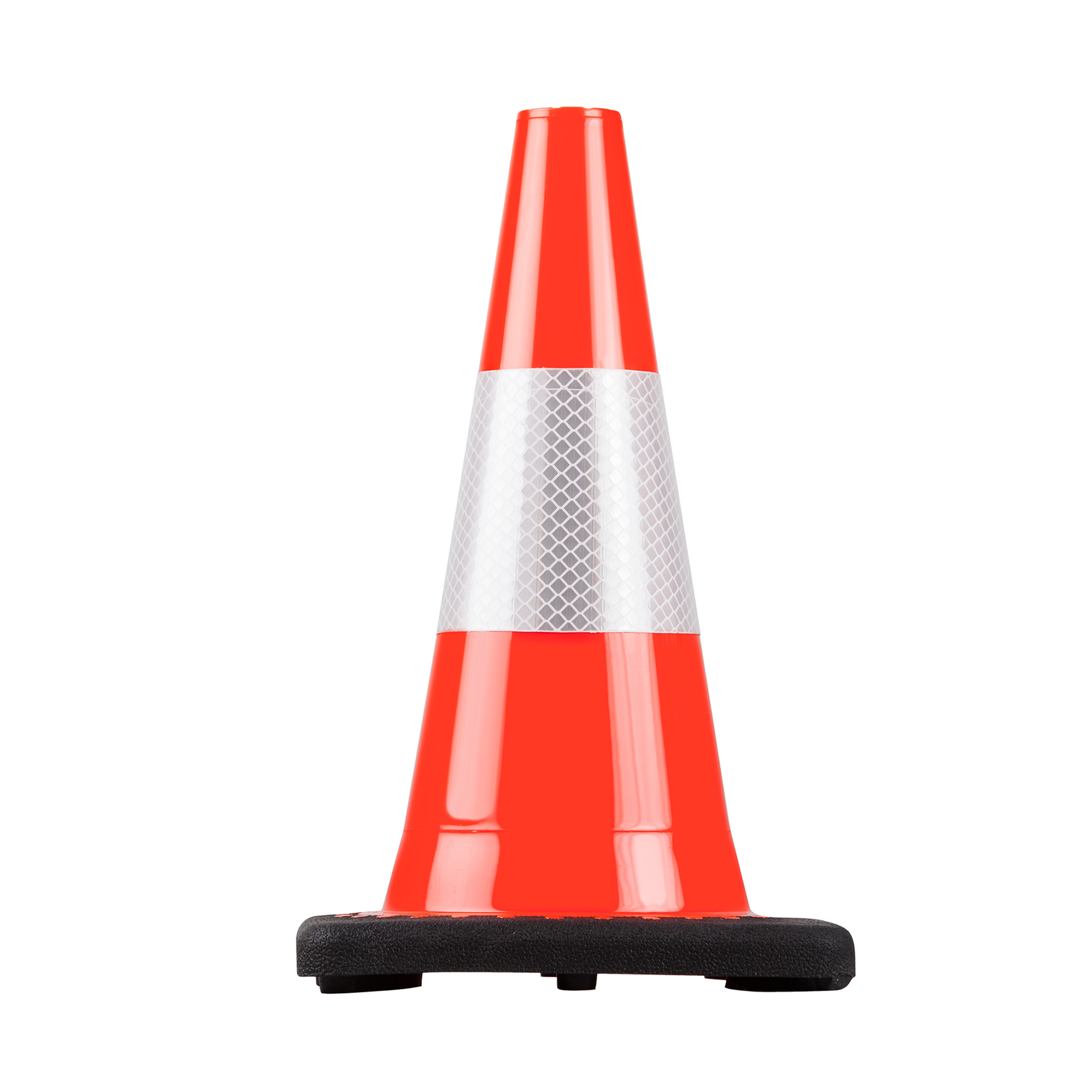 Cône de balisage orange 30 cm 0,8 kg CL2