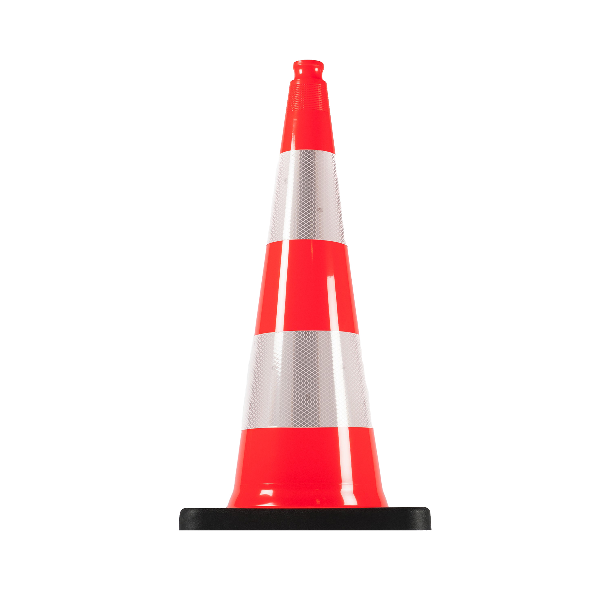 Cône de balisage orange 75 cm 4,2 kg CL2