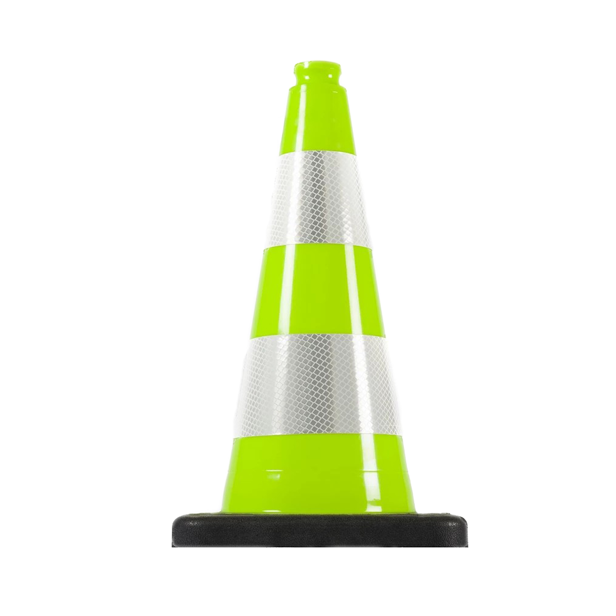 Cône de balisage vert 50 cm 2,2 kg CL2