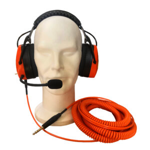 Casque IPF départ avion - push / back - maintenance (rallonge 15 mètres intégrée)