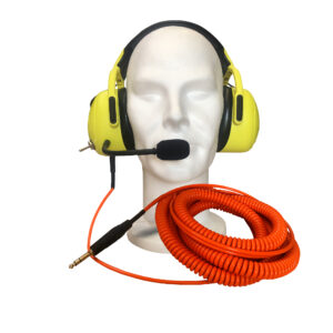 Casque IPF départ avion - push / back - maintenance (rallonge 15 mètres intégrée)